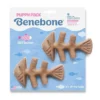 New Puppy Fishbone Mini 2-pak - hvalpe tyggeben med laksesmag Hundelegetøj Til Alle Hunde Leg Og Aktivering Året Rundt|Legetøj Til Hvalpe - Sjov Leg, Aktivering Og Tryghed Fra Første Dag