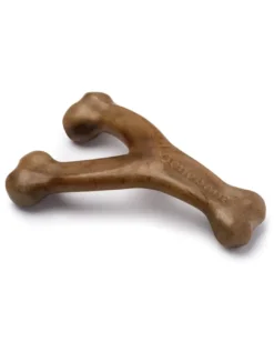 Discount Wishbone Bacon L - tyggeben med bacon Hundelegetøj Til Alle Hunde Leg Og Aktivering Året Rundt