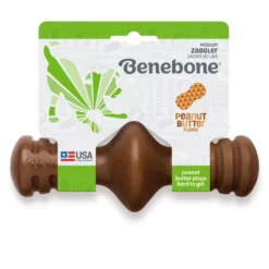 Hot Zaggler Peanut M - tyggeben med peanut Hundelegetøj Til Alle Hunde Leg Og Aktivering Året Rundt