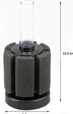 New Biofilter Rund til luftpumpe Op til 40 Liter Luftfittings Og Filtre Til Luftpumper