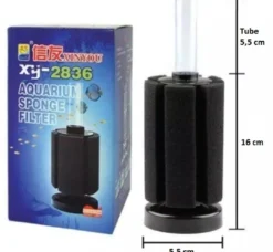 New Biofilter rund til luftpumpe Op til 80 Liter Luftfittings Og Filtre Til Luftpumper