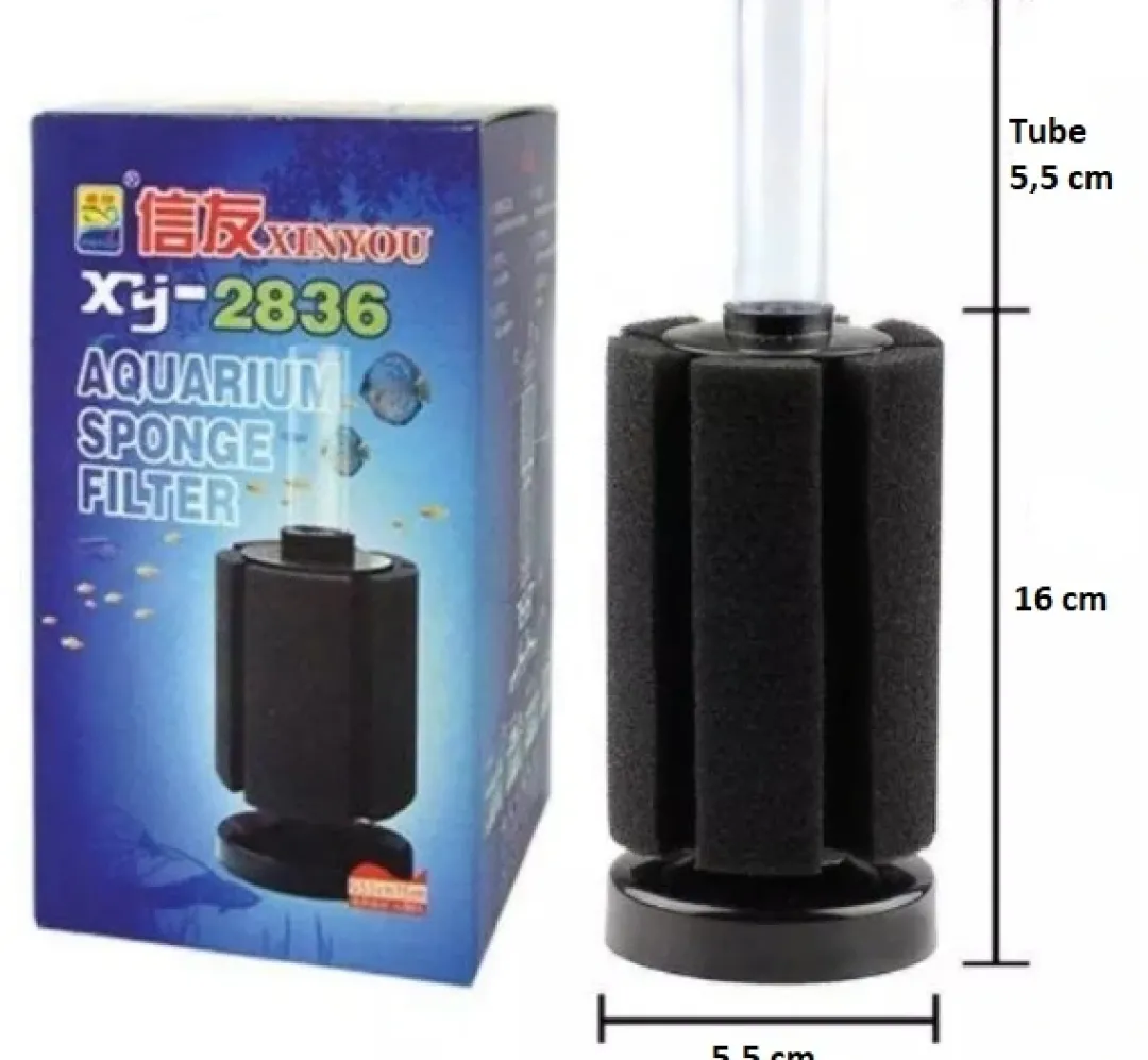 New Biofilter rund til luftpumpe Op til 80 Liter Luftfittings Og Filtre Til Luftpumper