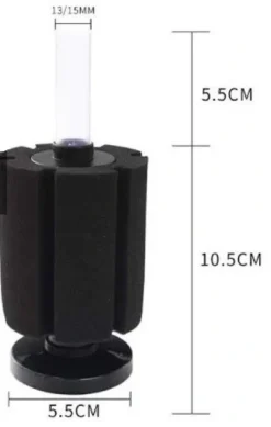 New Biofilter rund til luftpumpe Op til 80 Liter Luftfittings Og Filtre Til Luftpumper
