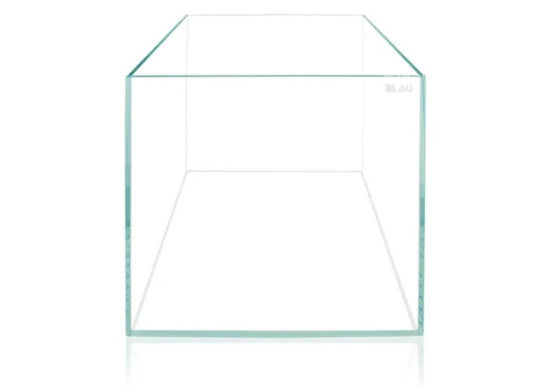 Discount Blau Glasakvarium CUBIC Aquascaping 80 62x36x36 cm Akvarier