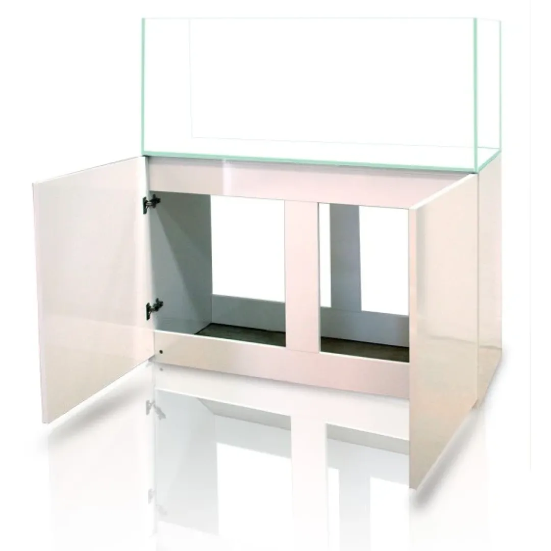 New Blau Gran Cubic Stand 122x50x80 cm White Akvarieborde Og Akvariereoler