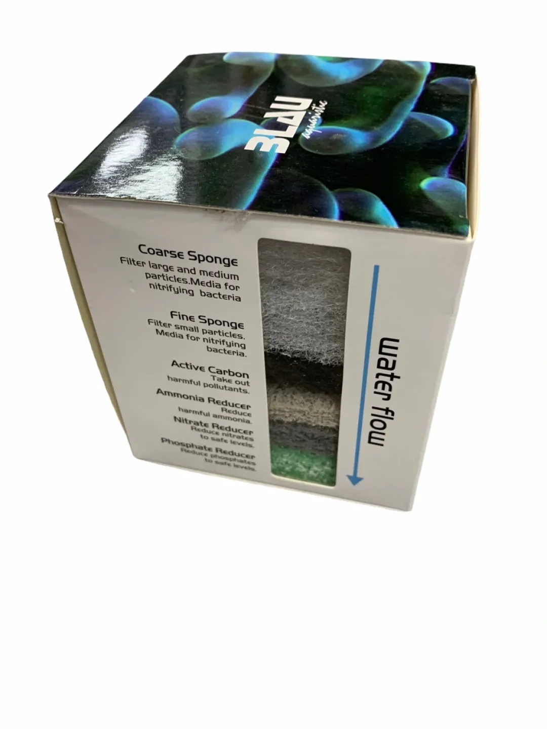Clearance Blau Multipad Filter Media Reservedele Til Akvarier