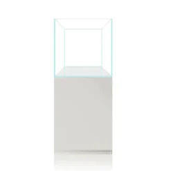 Outlet Blau Optical White Glas Akvarium 238 Liter 62x62x62 cm Akvarier Til Saltvandsfisk|Akvarier