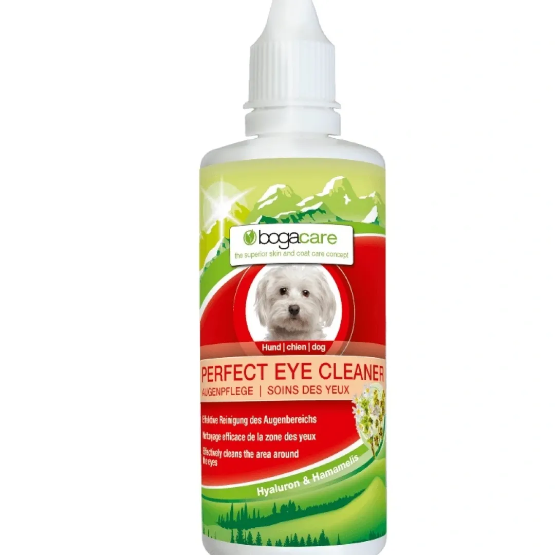 Hot Bogacare Perfect Eye Cleaner til hund 100 ml Plejemidler Til Hund Med Fokus På Sundhed Og Velvære|Pleje Af Hvalpe - Alt I Plejemidler Til Pels, Poter Og Hud