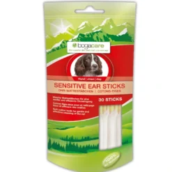 Bogacare Sensitive Ear Sticks til hunde 30 stk Plejemidler Til Hund Med Fokus På Sundhed Og Velvære|Pleje Af Hvalpe - Alt I Plejemidler Til Pels, Poter Og Hud