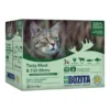 Clearance Bozita Feline Kød & Fisk i gele 12 x 85 g - kyllingelever, oksekød, laks og aborre Kattefoder & Snacks