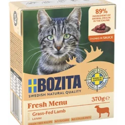 Bozita Kattefoder Bidder i Sovs med Lam 370 gram Kattefoder & Snacks