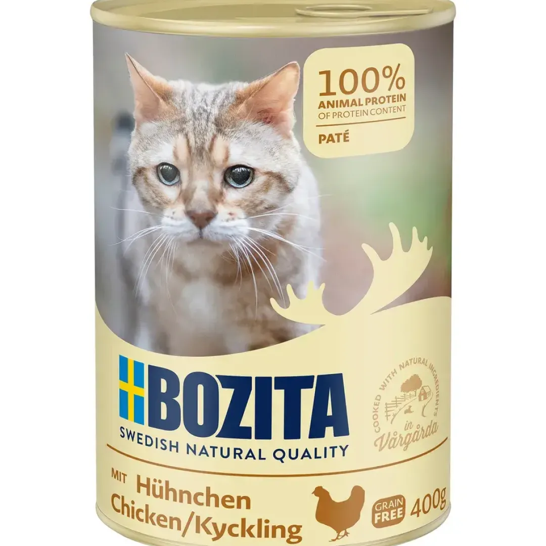 Outlet Bozita kattefoder Pate 400g kylling Kattefoder & Snacks