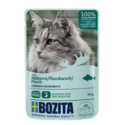 Bozita Kattefoder pose 85g aborre gele Kattefoder & Snacks
