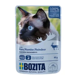 Best Bozita Kattefoder pose 85g rensdyr gele Kattefoder & Snacks