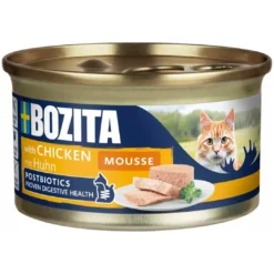Hot Bozita Kyllingemousse 85 g - Kornfrit Fuldfoder til Kat Kattefoder & Snacks