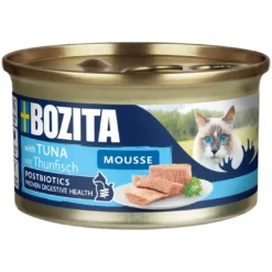 Bozita Mousse MSC Tun 85 g - Kornfrit Fuldfoder til Kat Kattefoder & Snacks