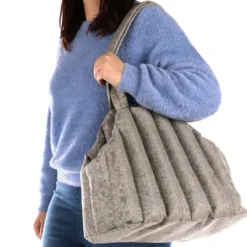 Bæretaske Gillian Lys Grå 43x23x35 cm Transport Og Adgang Til Hvalpe - Tryg Og Nem Hverdag|Transport Og Adgang For Hunde - Tryg Og Nem Hverdag