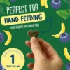 Discount Excel Natures Snack Fruit Feasts 60 g - Frugtsnacks til håndfodring Foder & Snack Til Gnavere & Kanin