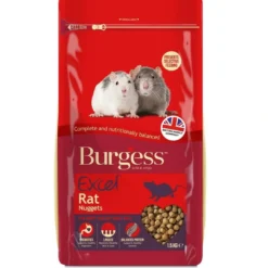 Excel Rotte Luksus Fuldfoder 1,5 kg Foder & Snack Til Gnavere & Kanin