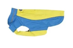 outdoor regnjakke Lime/Denim XL Hundetøj Til Hvalpe - Varme Dækkener Og Sko Til Trygge Gåture|Hundetøj Til Alle Hunde Med Varme Dækkener Og Sko