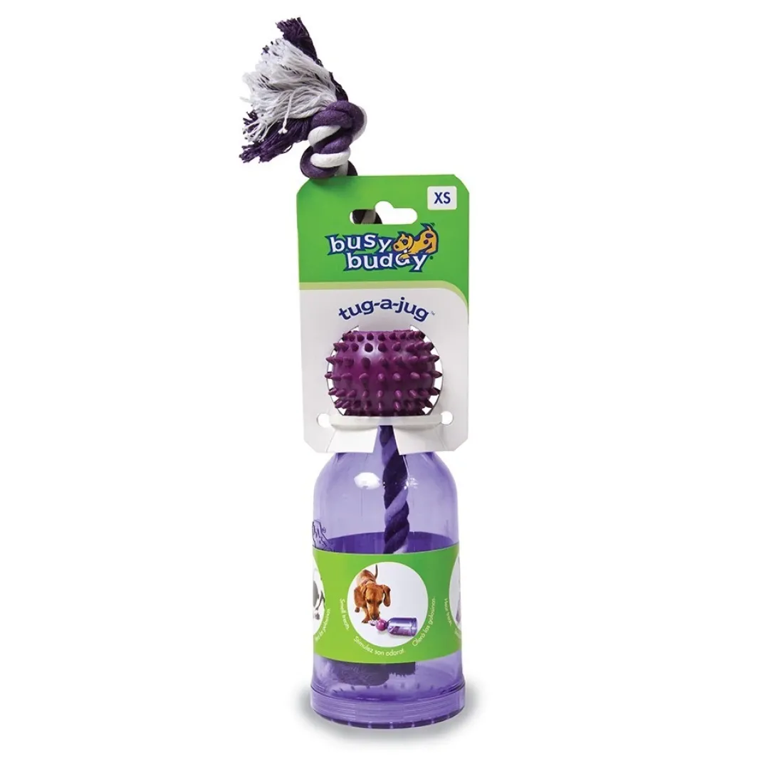 Best Busy Buddy Tug-a-Jug Small - aktiveringslegetøj til hunde Hundelegetøj Til Alle Hunde Leg Og Aktivering Året Rundt|Legetøj Til Hvalpe - Sjov Leg, Aktivering Og Tryghed Fra Første Dag