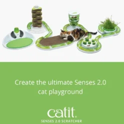 New Senses 2.0 Scratcher Kradsetræer Og Klatremøbler Til Kat