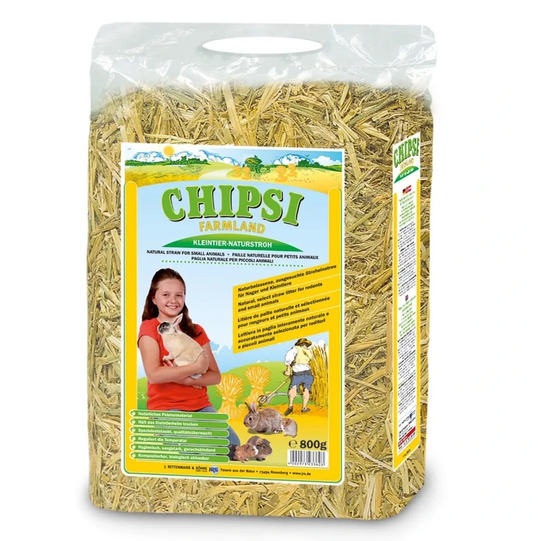 Online Chipsi Farmland Compact Halm 800 g Redekasser Og Tilbehør Til Reder|Foder & Snack Til Gnavere & Kanin