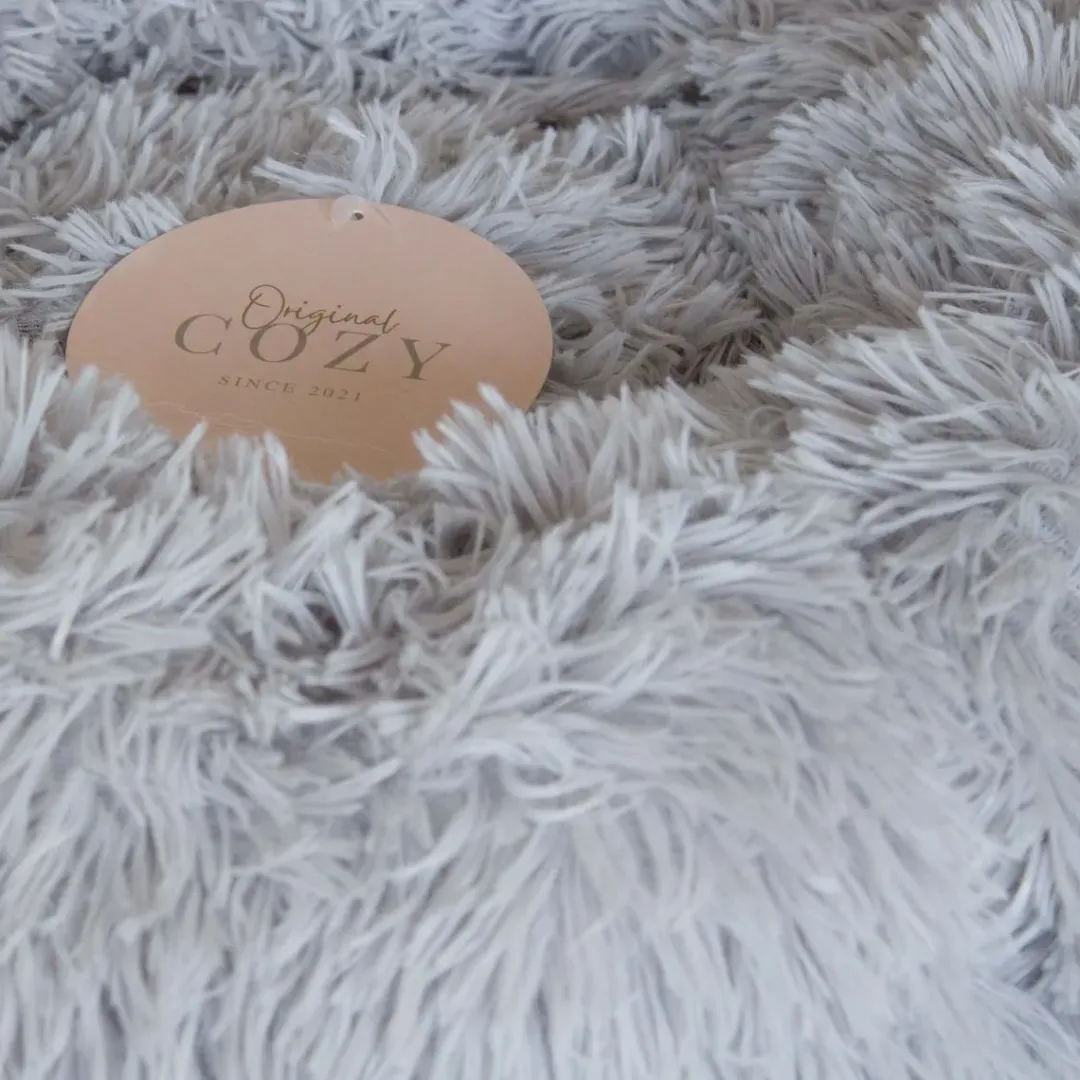 COZY Original Basic donut hundeseng 90 cm i dark grey Hundesenge Og Kurve Til Hunde - Bløde Og Komfortable|Sovepladser Til Hvalpe - Hundesenge, Kølemåtter Og Trygge Hvilesteder