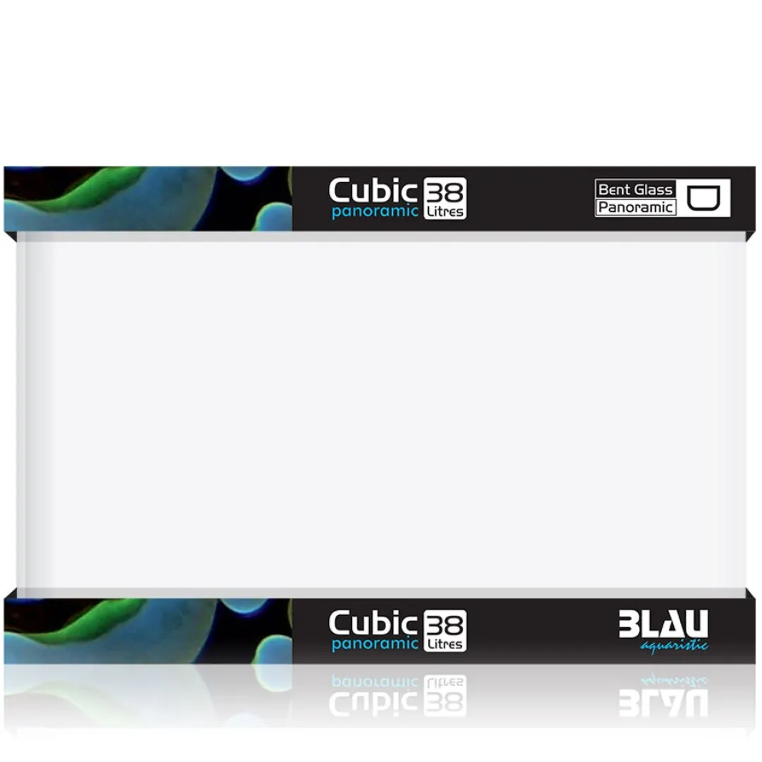 Best CUBIC Panorama Nano Akvarium 80 L Akvarier