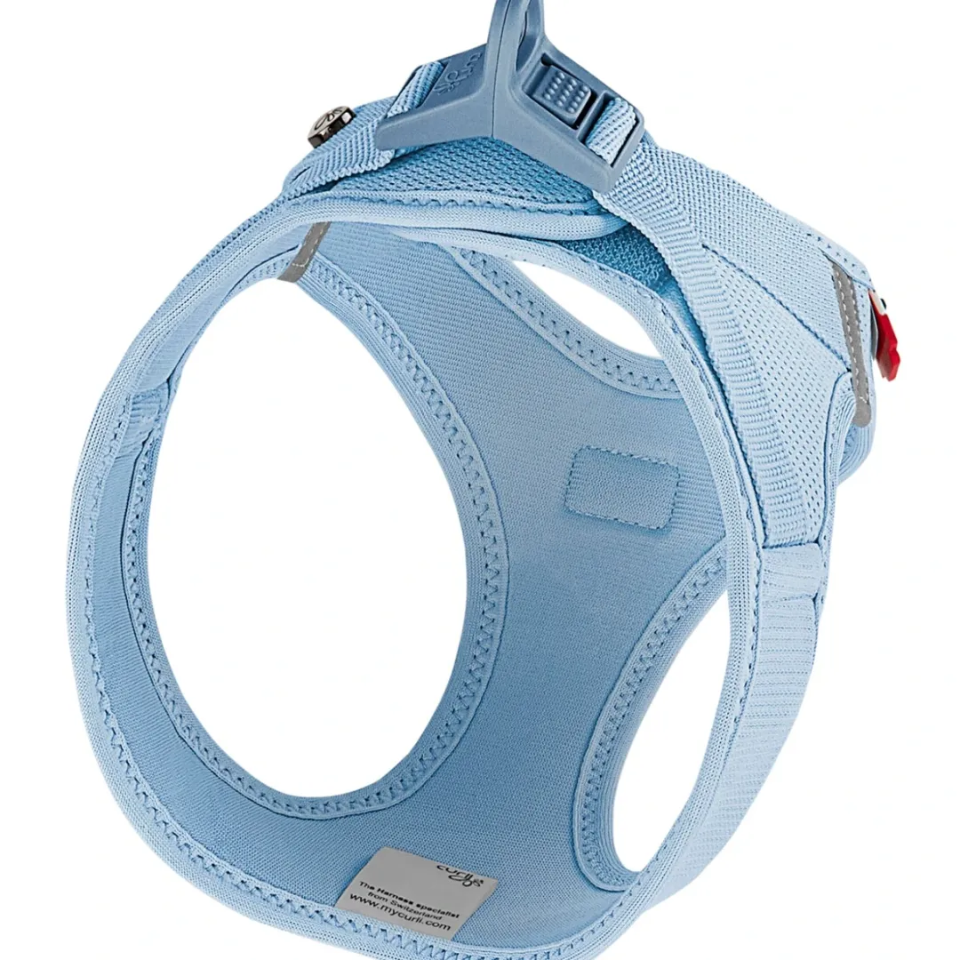 Vest hundesele Clasp Air Mesh Skyblue S bryst 38-43 cm - let og sikker komfort Hvalpeseler - Bløde Justerbare Seler Der Giver Din Hvalp Tryghed Og Støtte På Turen|Hundeseler Til Alle Behov Og Hundestørrelser