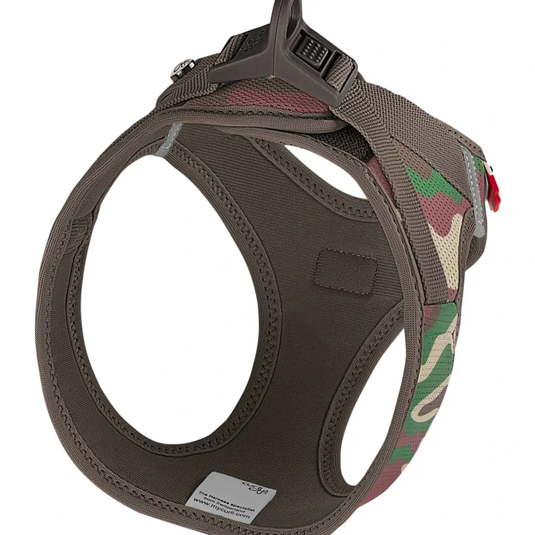 Outlet Vest Hundesele Clasp Air Mesh XL Camo - let og sikker sele til store hunde Hvalpeseler - Bløde Justerbare Seler Der Giver Din Hvalp Tryghed Og Støtte På Turen|Hundeseler Til Alle Behov Og Hundestørrelser