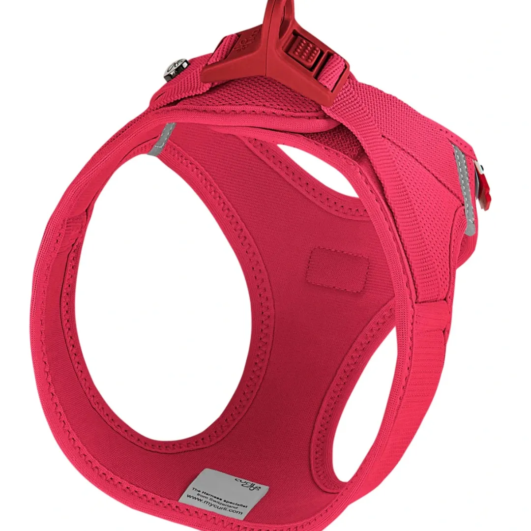 Vest Hundesele Clasp Air Mesh 2XS Rød - let og behagelig sele til smaahunde Hvalpeseler - Bløde Justerbare Seler Der Giver Din Hvalp Tryghed Og Støtte På Turen|Hundeseler Til Alle Behov Og Hundestørrelser