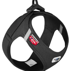 Clearance Vest Hundesele Clasp Air Mesh XS Sort - let og komfortabel sele til små hunde Hvalpeseler - Bløde Justerbare Seler Der Giver Din Hvalp Tryghed Og Støtte På Turen|Hundeseler Til Alle Behov Og Hundestørrelser