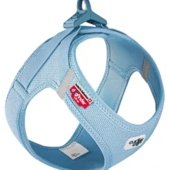 Clearance Vest Hundesele Clasp Air Mesh L Skyblue - stabil kontrol og rolig komfort Hvalpeseler - Bløde Justerbare Seler Der Giver Din Hvalp Tryghed Og Støtte På Turen|Hundeseler Til Alle Behov Og Hundestørrelser