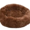 Online Cushion Krems fluffy rund hundeseng small mørkebrun Killingesenge Og Afslapningspladser - Trygge Hvilepladser Til Små Katte|Hundesenge Og Kurve Til Hunde - Bløde Og Komfortable