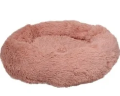 Sale Cushion Krems fluffy rund hundeseng small gammelrosa Killingesenge Og Afslapningspladser - Trygge Hvilepladser Til Små Katte|Hundesenge Og Kurve Til Hunde - Bløde Og Komfortable