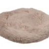 Sale Cushion Krems fluffy rund hundeseng medium beige Hundesenge Og Kurve Til Hunde - Bløde Og Komfortable|Sovepladser Til Hvalpe - Hundesenge, Kølemåtter Og Trygge Hvilesteder