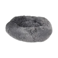 Online Cushion Krems fluffy rund hundeseng small grå Killingesenge Og Afslapningspladser - Trygge Hvilepladser Til Små Katte|Hundesenge Og Kurve Til Hunde - Bløde Og Komfortable