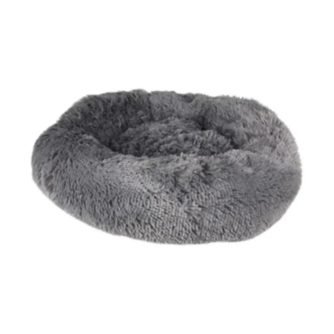 Online Cushion Krems fluffy rund hundeseng small grå Killingesenge Og Afslapningspladser - Trygge Hvilepladser Til Små Katte|Hundesenge Og Kurve Til Hunde - Bløde Og Komfortable