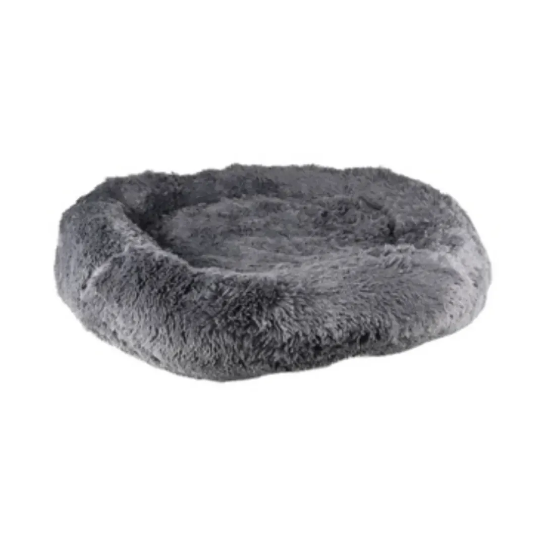 Online Cushion Krems fluffy rund hundeseng large grå Killingesenge Og Afslapningspladser - Trygge Hvilepladser Til Små Katte|Hundesenge Og Kurve Til Hunde - Bløde Og Komfortable