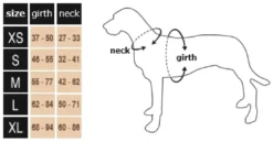 Clearance D & D All Season Hundesele XL - Hals 60-86 cm livvidde 68-94 cm Hundeseler Til Alle Behov Og Hundestørrelser
