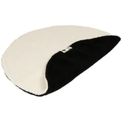 D&D CAT - MAEVE Tæppe Ø 50 cm Sort/Beige Kattesenge & Huler