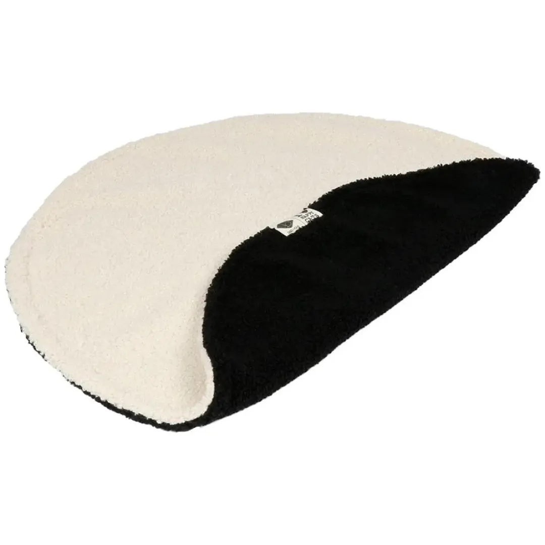 D&D CAT - MAEVE Tæppe Ø 50 cm Sort/Beige Kattesenge & Huler