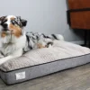 New D&D Home Celia hundeseng Taupe medium 100x75x15 cm Hundesenge Og Kurve Til Hunde - Bløde Og Komfortable|Sovepladser Til Hvalpe - Hundesenge, Kølemåtter Og Trygge Hvilesteder