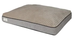 New D&D Home Celia hundeseng Taupe medium 100x75x15 cm Hundesenge Og Kurve Til Hunde - Bløde Og Komfortable|Sovepladser Til Hvalpe - Hundesenge, Kølemåtter Og Trygge Hvilesteder