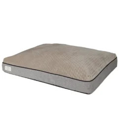 New D&D Home Celia hundeseng Taupe medium 100x75x15 cm Hundesenge Og Kurve Til Hunde - Bløde Og Komfortable|Sovepladser Til Hvalpe - Hundesenge, Kølemåtter Og Trygge Hvilesteder