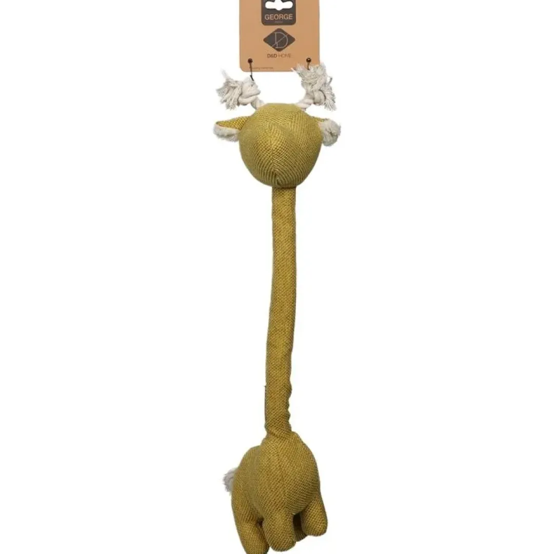 Discount D&D Home Chenille George 20x52 cm - hundelegetøj Hundelegetøj Til Alle Hunde Leg Og Aktivering Året Rundt|Legetøj Til Hvalpe - Sjov Leg, Aktivering Og Tryghed Fra Første Dag