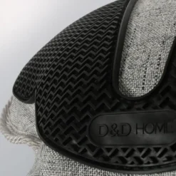 Hot D&D Home Elliot Grey Oxford 25x23 cm - robust hundelegetøj med piv og TPR Hundelegetøj Til Alle Hunde Leg Og Aktivering Året Rundt|Legetøj Til Hvalpe - Sjov Leg, Aktivering Og Tryghed Fra Første Dag