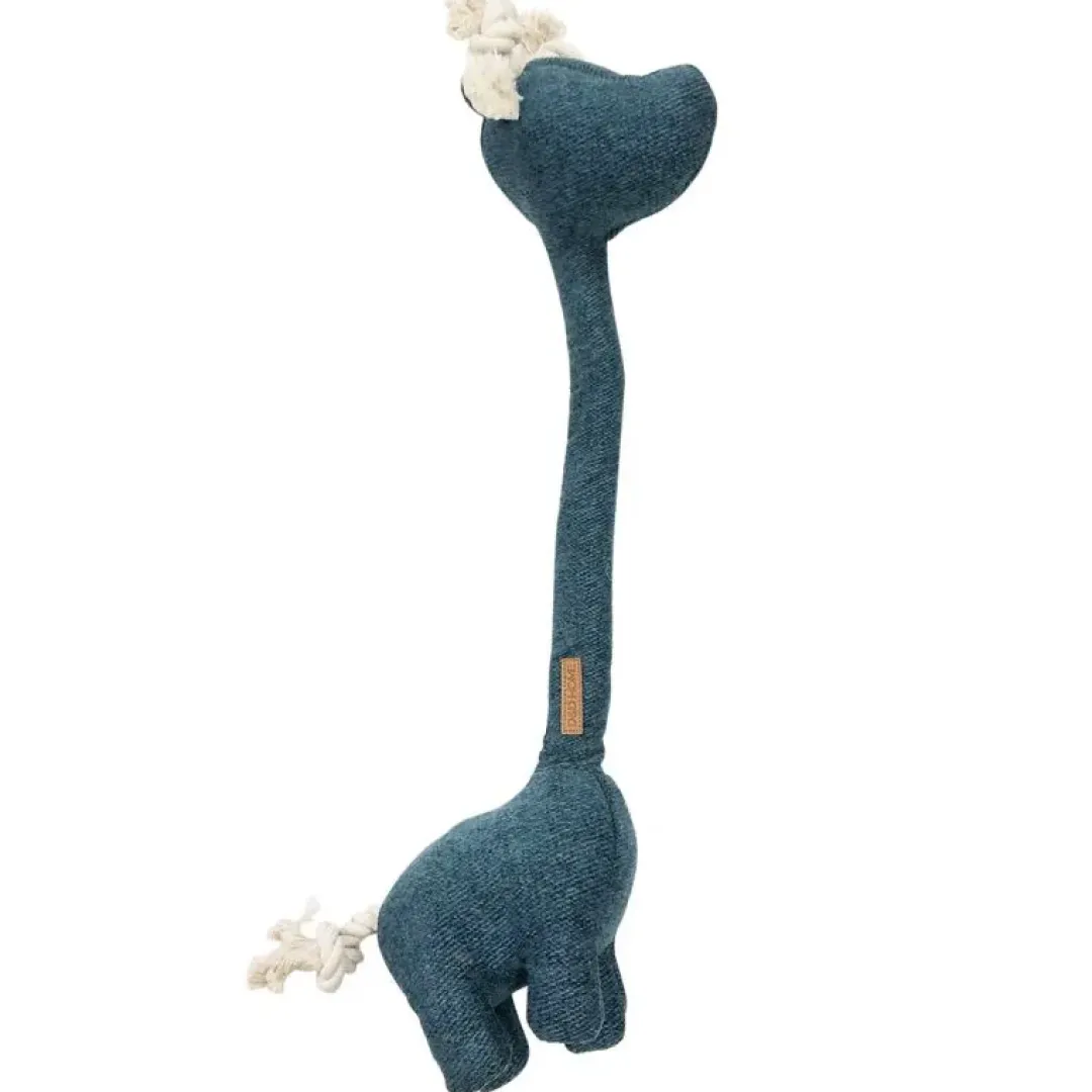 D&D Home Orion Blue Chenille George 20x52 cm - hundelegetøj Hundelegetøj Til Alle Hunde Leg Og Aktivering Året Rundt|Legetøj Til Hvalpe - Sjov Leg, Aktivering Og Tryghed Fra Første Dag
