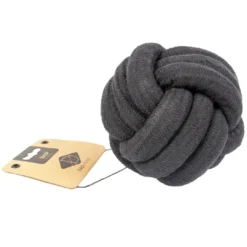 D&D Home Skip Ball L 15 cm Sort Knudereb 18 mm - hundelegetøj Hundelegetøj Til Alle Hunde Leg Og Aktivering Året Rundt|Legetøj Til Hvalpe - Sjov Leg, Aktivering Og Tryghed Fra Første Dag